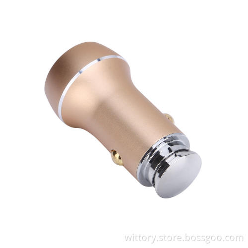 Patent car charger 5v-2.4A
